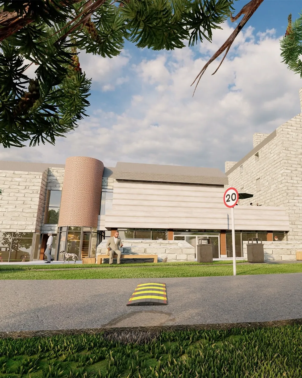 Bo'Ness Library redesign university project